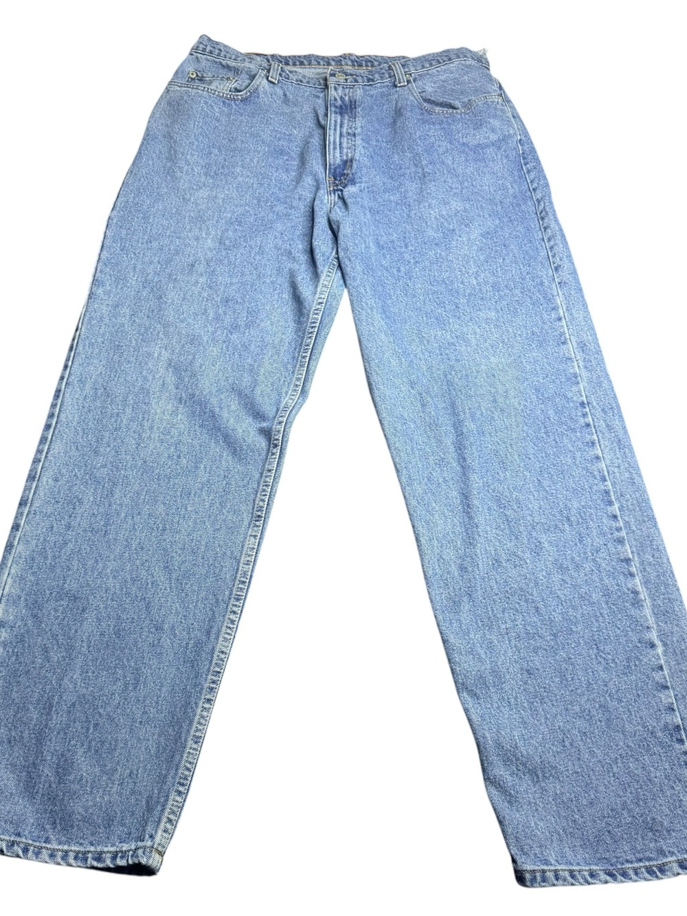Polo Ralph Lauren Jeans Mens 38x32 Vintage Loose Fit Straight Leg